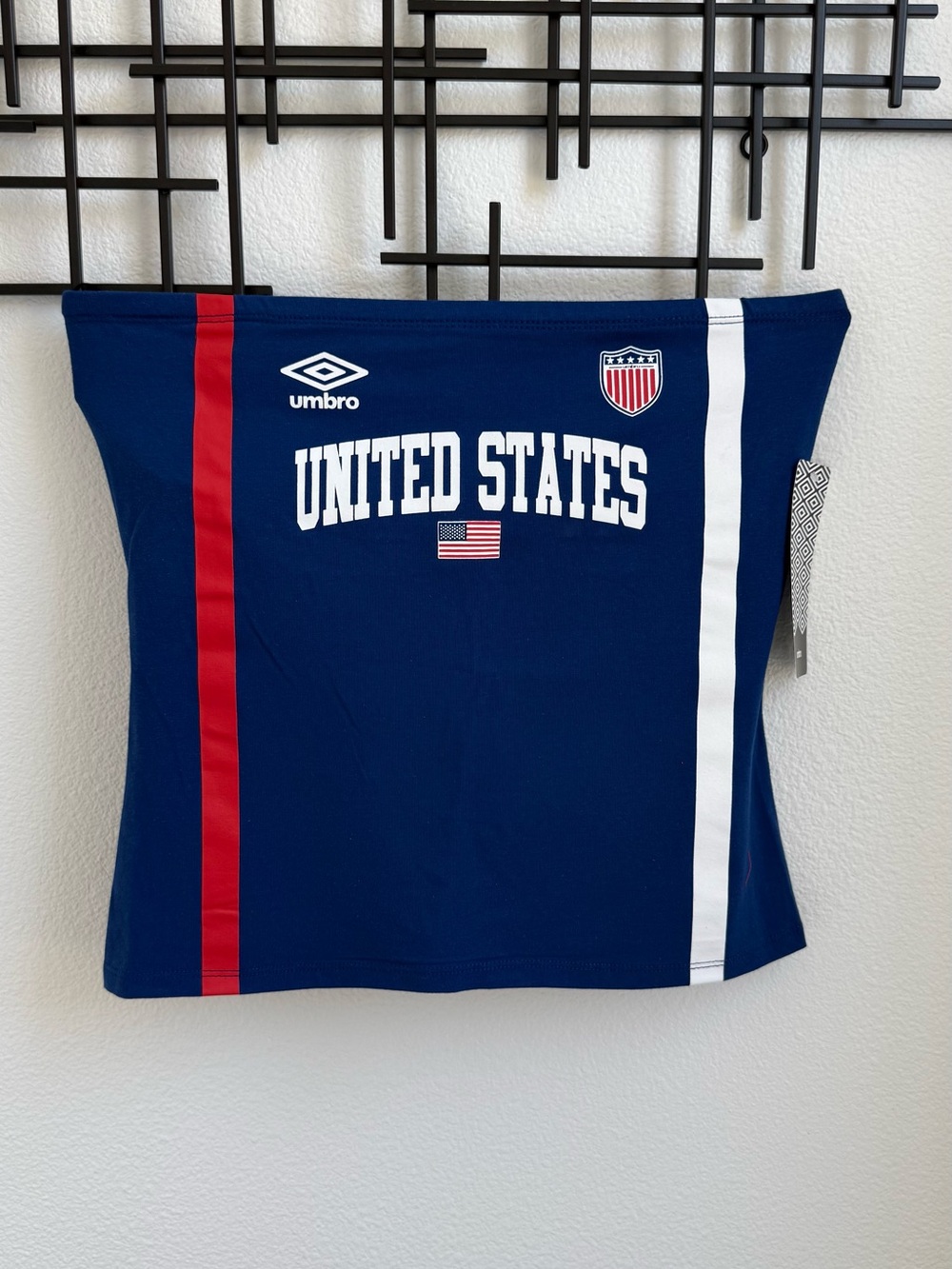 Umbro United States USA Soccer Tube Top NWT Women’s Large World Cup Fan Shirt